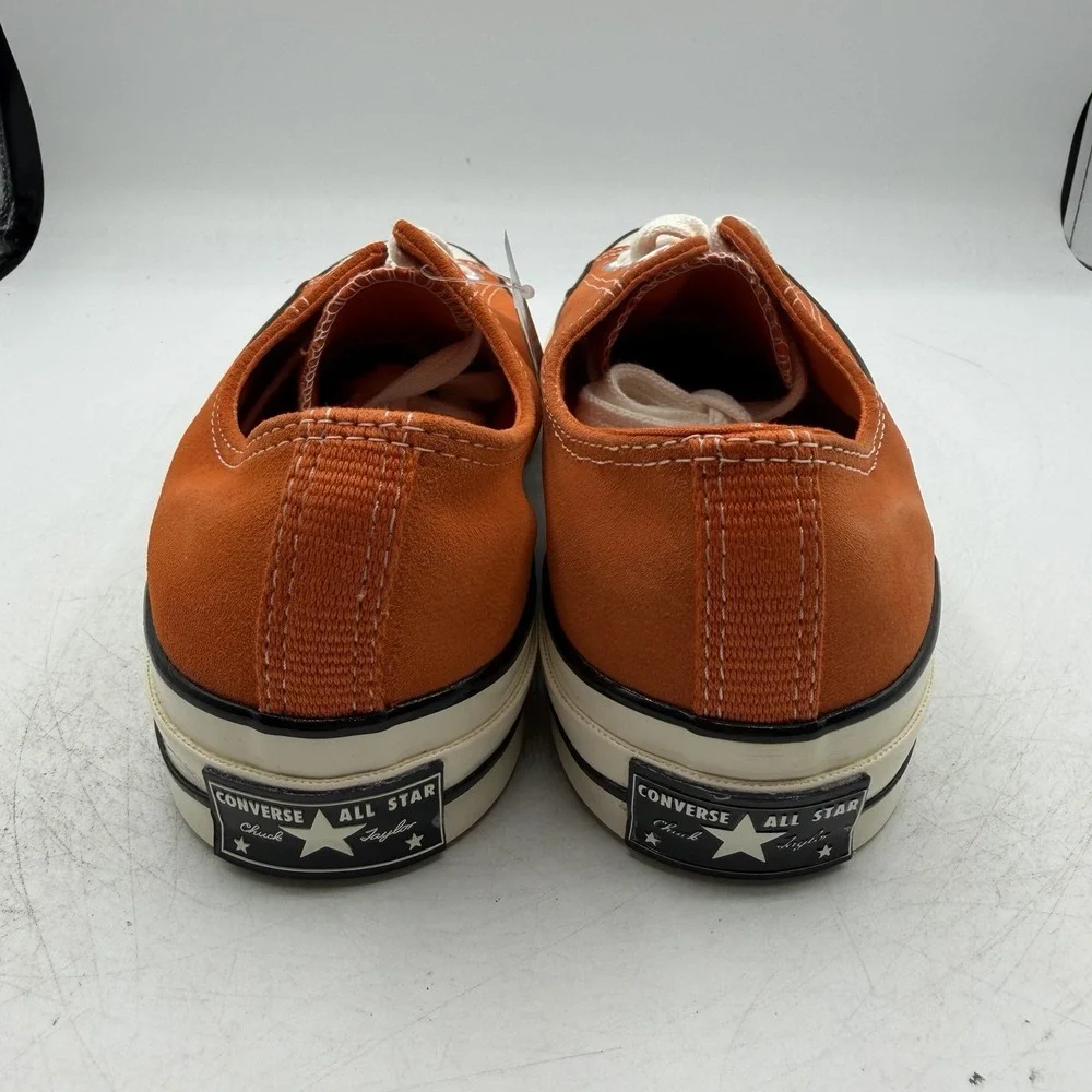 Converse Chuck 70 Ox Suede Shoes Mens 8 Womens 10 Campfire Orange CTAS 166217C